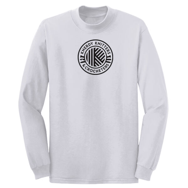 Adult Long Sleeve 5.4 oz. 100% Cotton T Shirt  Thumbnail