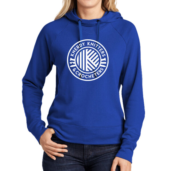 Ladies Lightweight French Terry Pullover Hoodie Thumbnail